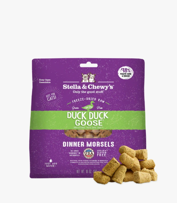 Stella & Chewy's凍乾生肉貓糧 · 鴨肉鵝肉配方 1 Stella & Chewy's凍乾生肉貓糧 · 鴨肉鵝肉配方 1